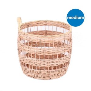 Baskets | Marie Basket, Natural, Medium Baskets Baskets