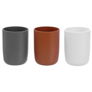 Bathroom | Bano Bathroom Tumbler, 3 Asstd Colours Bathroom Bathroom