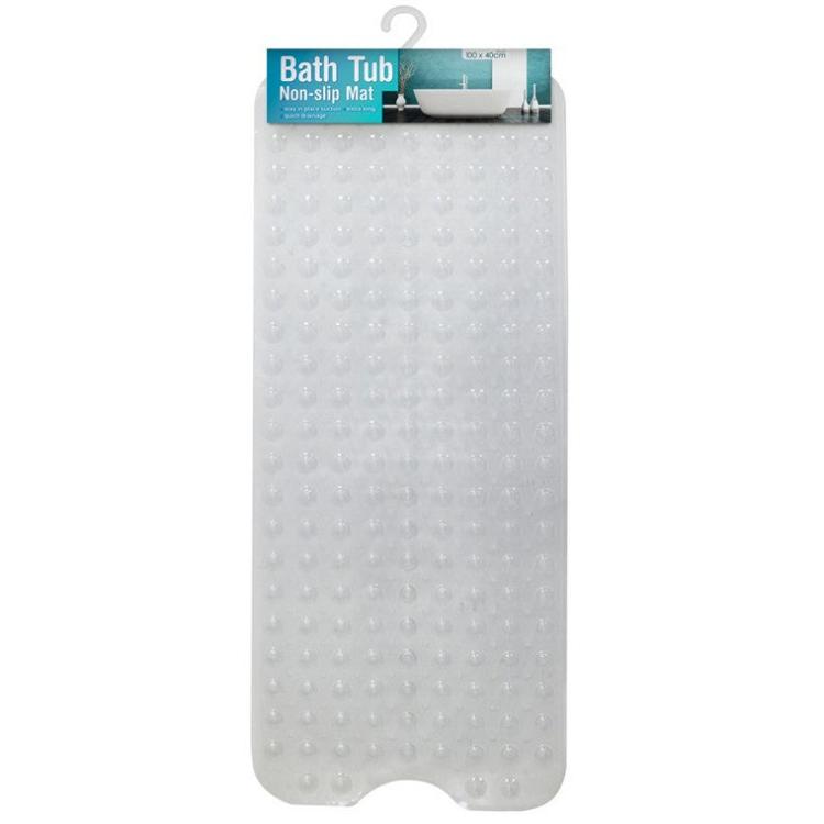 Bathroom | Bathtub Mat, 100 x 40cm, Asstd