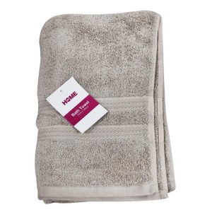 Bathroom | Cotton Bath Towel, Taupe Bathroom Bathroom