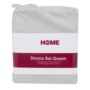 Bedding | Microfibre Doona Set, Queen, Lunar Bedding Bedding