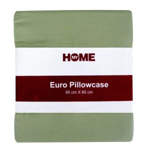 Bedding | Microfibre Euro Pillow Case, Leaf Bedding Bedding