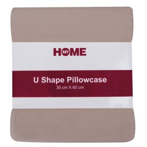 Bedding | Microfibre U Shape Pillowcase, Sand Bedding Bedding