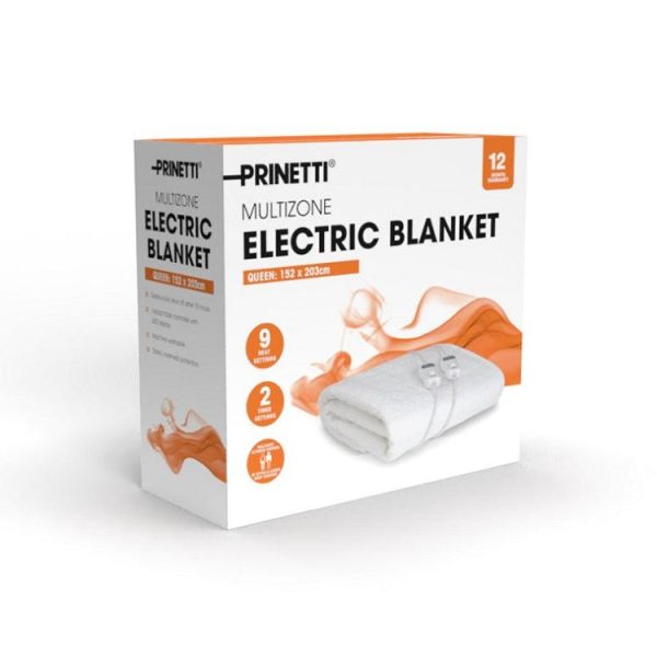 Bedding | Prinetti Multizone Electric Blanket, Queen Bedding Bedding