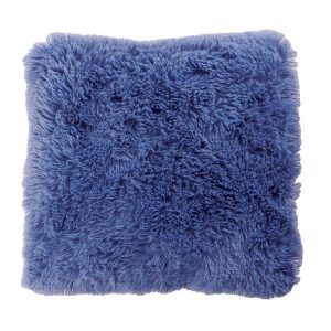 Cushion & Throws | Shaggy Fleece Cushion, Ocean, 40x40cm Cushion & Throws Cushion & Throws