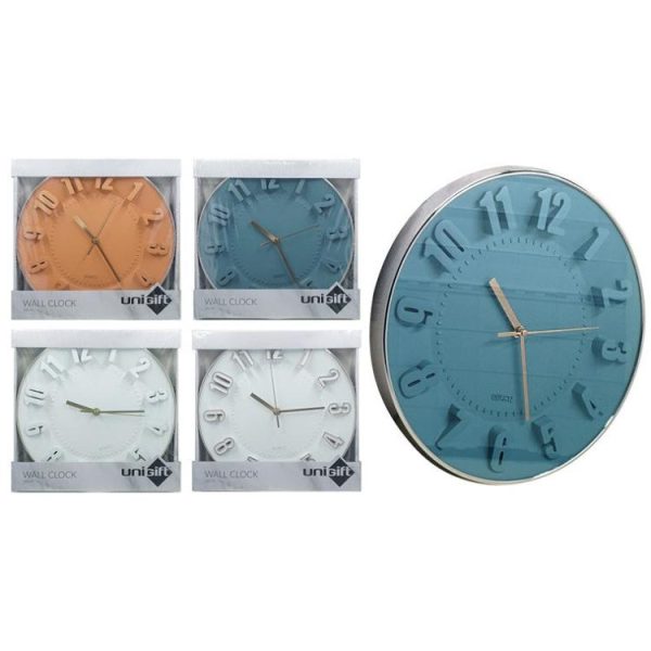 Décor Accessories | Coloured Clock, 28cm, 4 Asstd Décor Décor Accessories