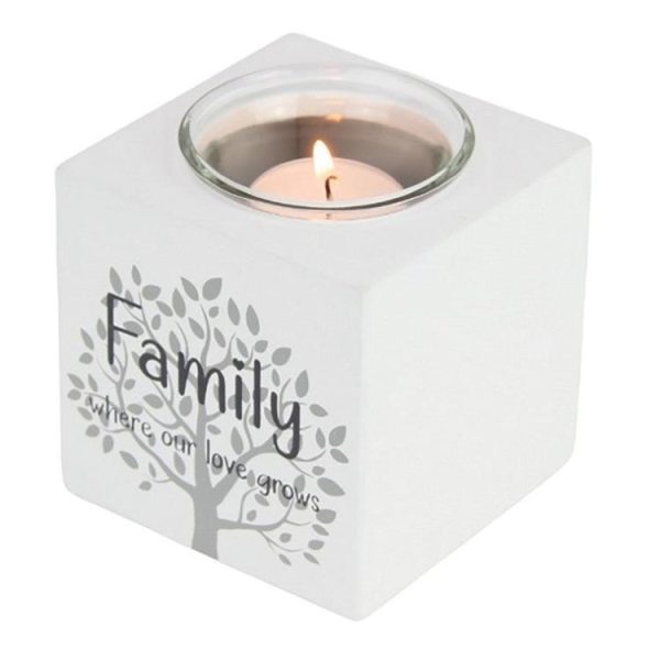 Décor Accessories | Family Inspiration Tealight Holder, 8cm, Asstd Décor Décor Accessories