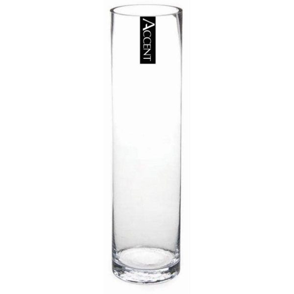 Décor Accessories | Glass Cylinder Vase, 20cm Décor Décor Accessories