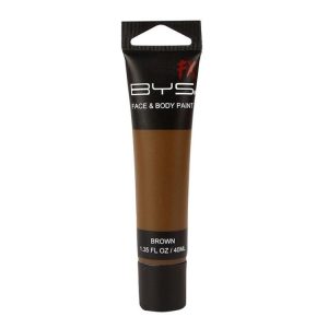 Dress Ups | Fx Face & Body Paint Tube, 40ml, Brown Dress Ups Dress Ups