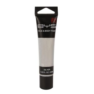 Dress Ups | Fx Face & Body Paint Tube, 40ml, Silver Dress Ups Dress Ups