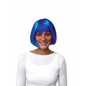 Dress Ups | Party Bob Wig, Blue Dress Ups Dress Ups