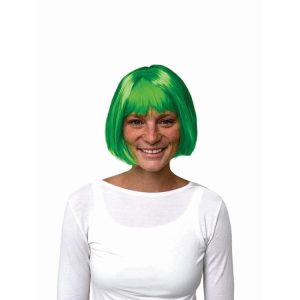 Dress Ups | Party Bob Wig, Green Dress Ups Dress Ups