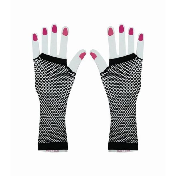 Dress Ups | Party Fishnet Gloves, Black Dress Ups Dress Ups