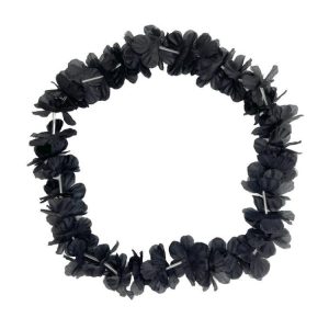 Dress Ups | Party Flower Lei, Black Dress Ups Dress Ups