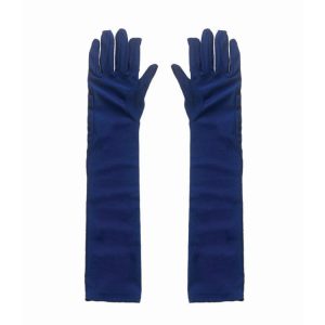 Dress Ups | Party Long Satin Gloves, Blue Dress Ups Dress Ups