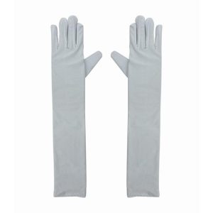 Dress Ups | Party Satin Gloves Long, White Dress Ups Dress Ups