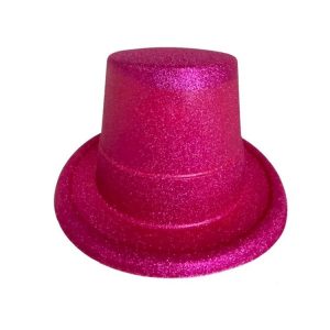 Dress Ups | Party Top Hat Glitter, Pink Dress Ups Dress Ups