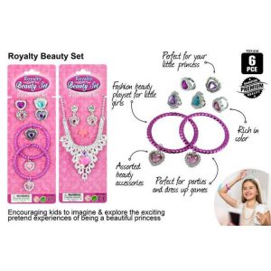 Dress Ups | Princess Jewellery Set, 6pce Dress Ups Dress Ups