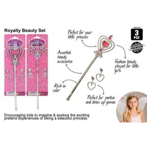 Dress Ups | Princess Wand with Earrings Set, 3pce Dress Ups Dress Ups