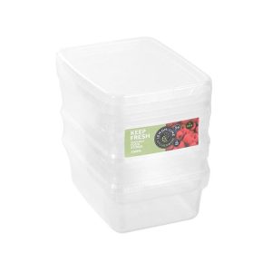 Food Containers | Keep Fresh Food Container, 3pk, 300ml Food Containers Food Containers