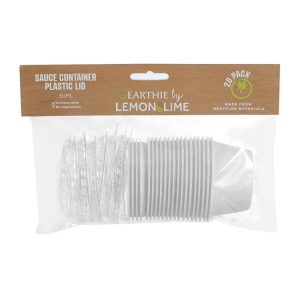 Food Containers | L&L Eco Sauce Container White w/ Lid, 20pk Food Containers Food Containers