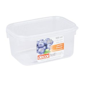 Food Containers | Tellfresh Oblong, 500ml Food Containers Food Containers