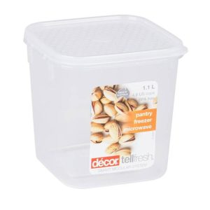 Food Containers | Tellfresh Square, 1.125L Food Containers Food Containers