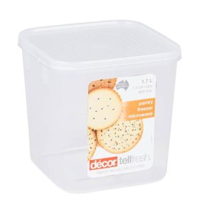 Food Containers | Tellfresh Square, 1.75L Food Containers Food Containers