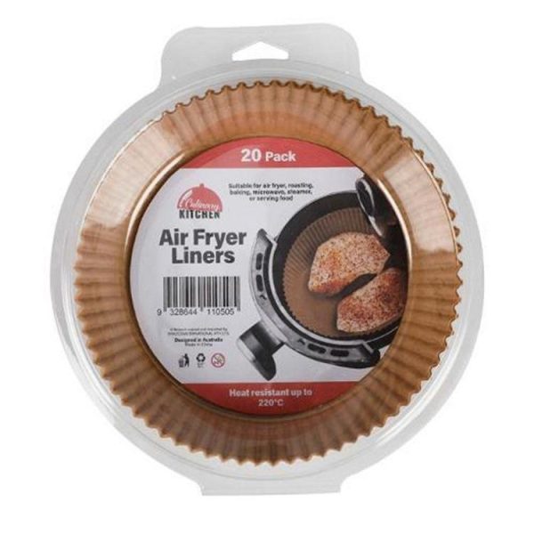 Food Preparation | Air Fryer Liner, Round, 20pk Food Preparation Food Preparation