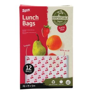 Food Preparation | Compostable Lunch Bag, 12pk Food Preparation Food Preparation