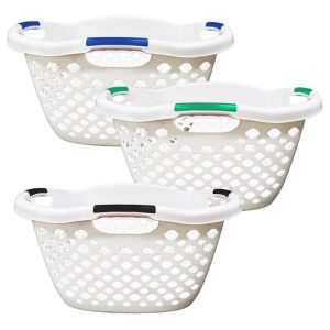 Hampers & Baskets | Deluxe Laundry Basket Hip. 65 x 45 x 36 cm. Laundry Hampers & Baskets