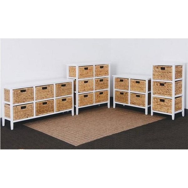 Indoor | Airlie 6 Drawer White Chest Furniture Indoor