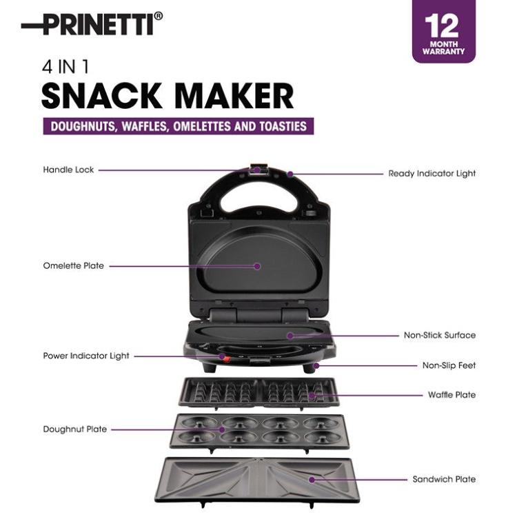 Kitchen | Prinetti 4 in 1 Snack Maker