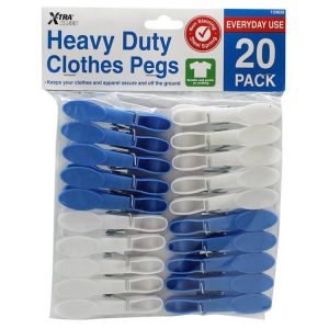 Laundry Accessories | Clothes Pegs, Heavy Duty, 20pk Laundry Laundry Accessories