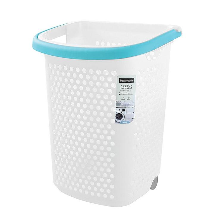 Laundry Accessories | Hudson Laundry Cart, 57L, 2 Asstd Colours