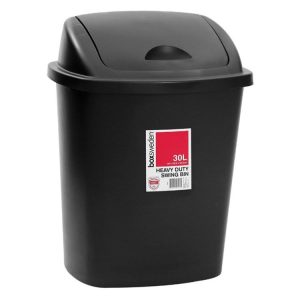 Laundry Accessories | Swing Bin, 30L, 2 Asstd Colours Laundry Laundry Accessories