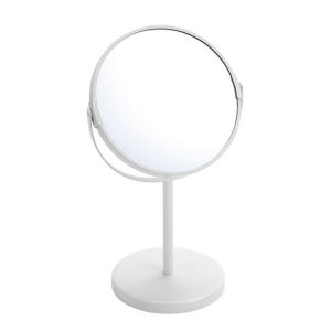 Mirrors | Bano Double Sided Standing Mirror, White Décor Mirrors