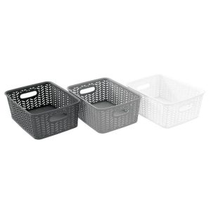 Storage | Cesta Basket, Small, 3 Asstd Colours Furniture Storage