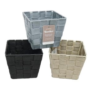 Storage | Small Woven Basket, Asstd Furniture Storage