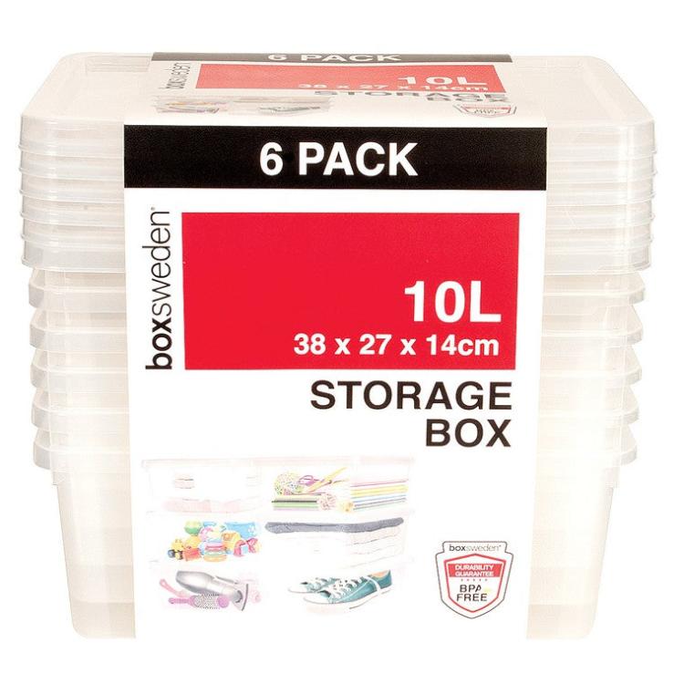 Storage | Storage Box, 10L, 6pk