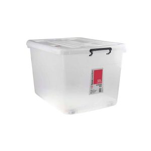 Storage | Storage Box, Heavy Duty, High Transparent, 52L Furniture Storage