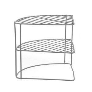 Storage | Wire Corner Kitchen Rack, 22x22x21.5cm, 2 Asstd Colours Furniture Storage