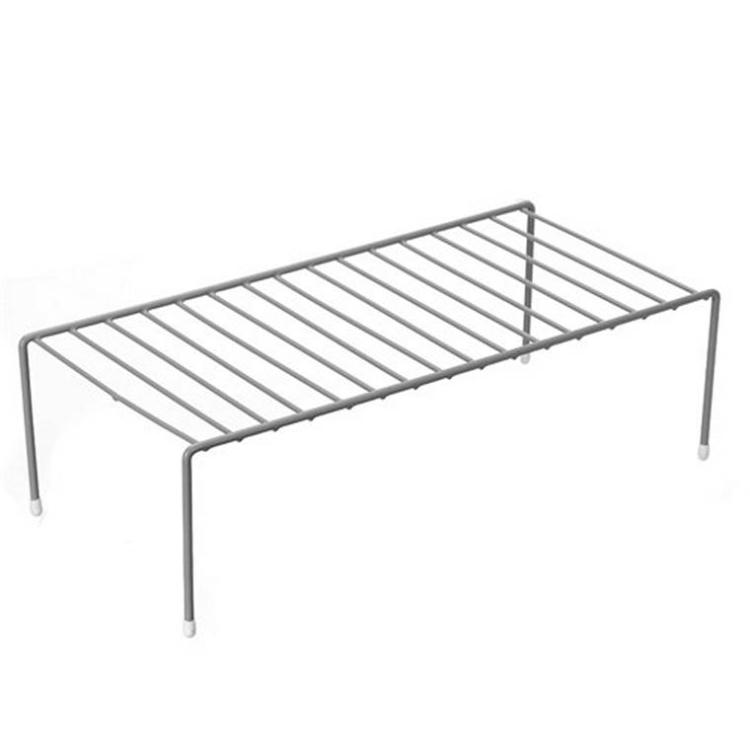 Storage | Wire Elevated Storage Rack, 46x23x13.5cm, 2 Asstd Colours