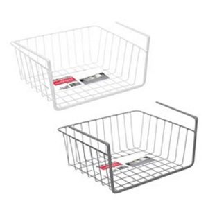 Storage | Wire Undershelf Hanging Basket, 30cm, 2 Asstd Colours Furniture Storage