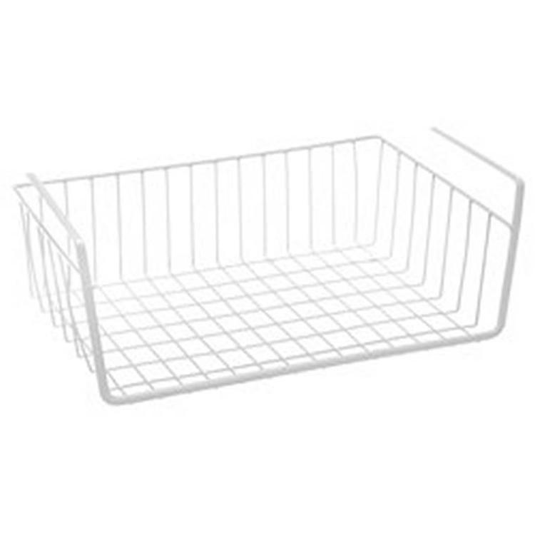 Storage | Wire Undershelf Hanging Basket, 39cm, 2 Asstd Colours