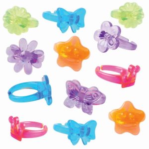 Tableware | Party Favour Bright Rings, 12Pk Party Tableware