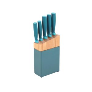 Utensils | Knife Set With Stand, 6pce Kitchen & Dining Utensils