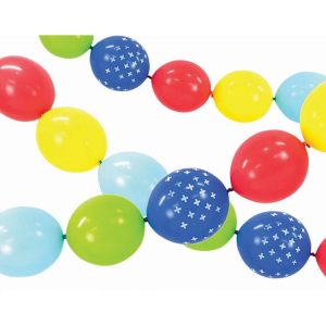 Party Décor | Balloon Linking 20pk, Boy Party Party Décor