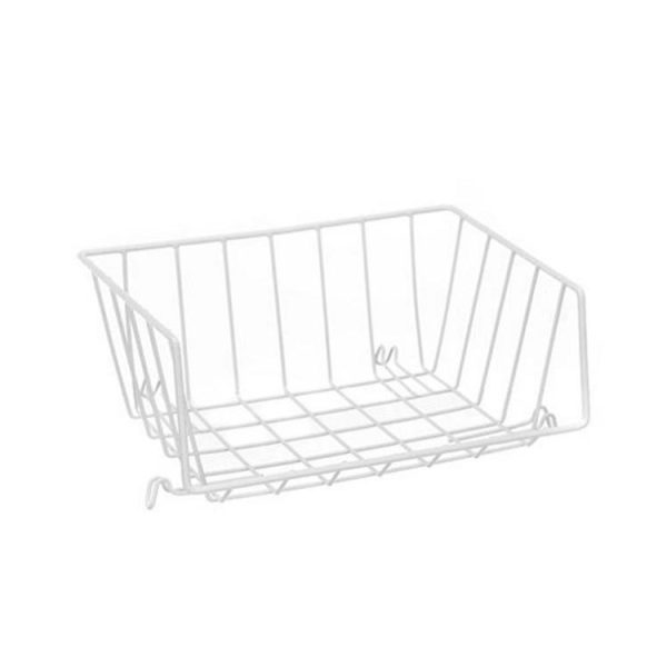 Storage | Wire Stackable Storage Basket, 29x22x12cm, 2 Asstd Colours Furniture Storage