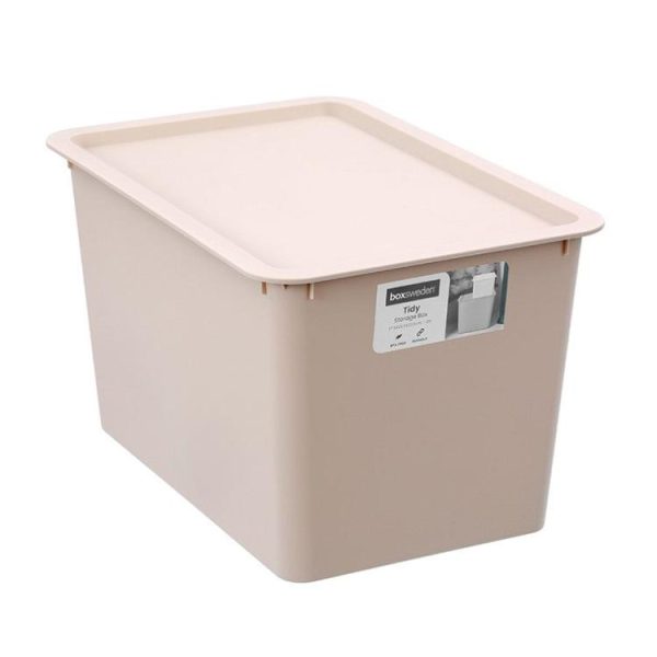 Tubs | Tidy Storage Box w/ Lid, 20L, 3 Asstd Colours Storage Tubs